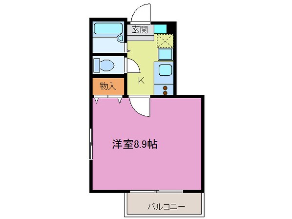 フォレストコーポの物件間取画像